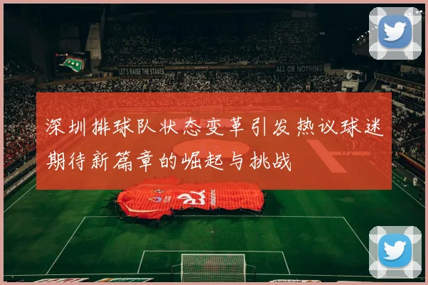 深圳排球队状态变革引发热议球迷期待新篇章的崛起与挑战