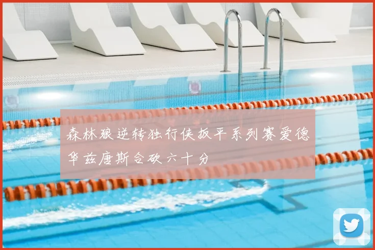 森林狼逆转独行侠扳平系列赛爱德华兹唐斯合砍六十分